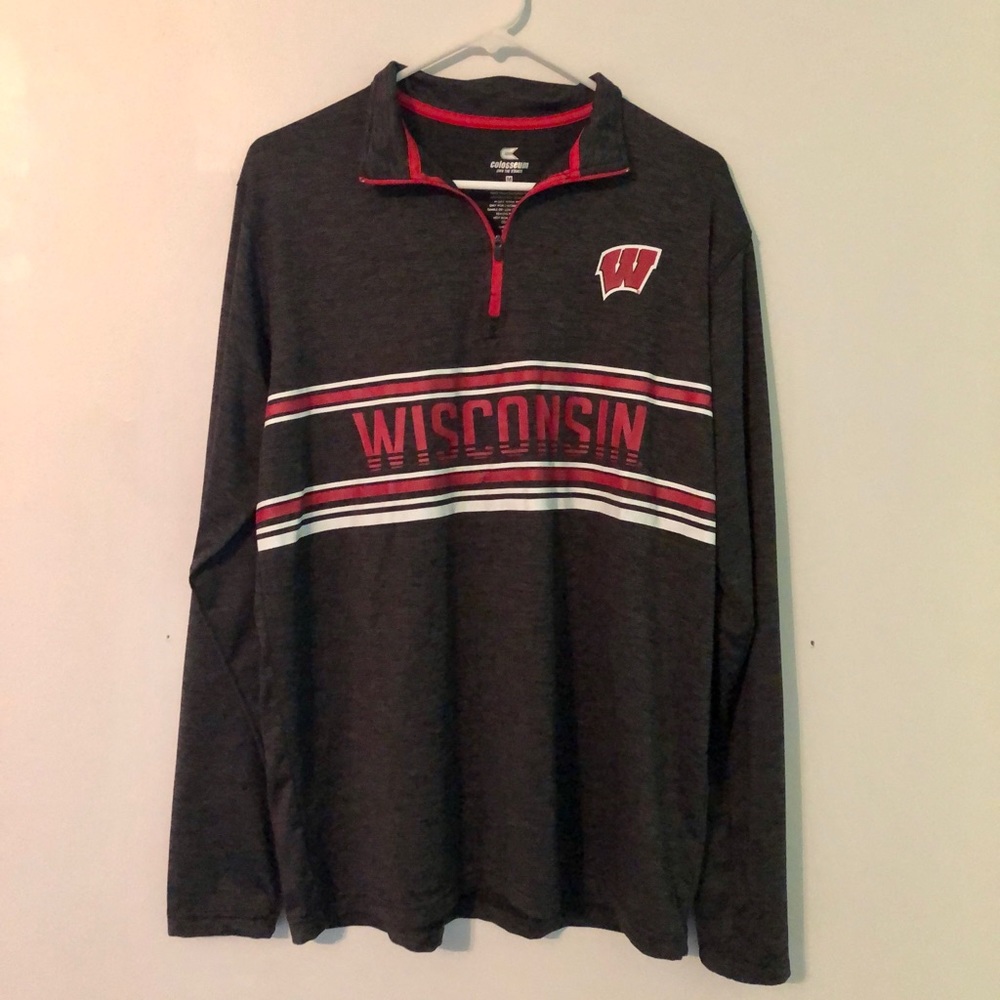 Wisconsin Badger’s Men’s 1/4 Zip